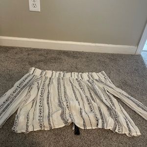 Off the shoulder top